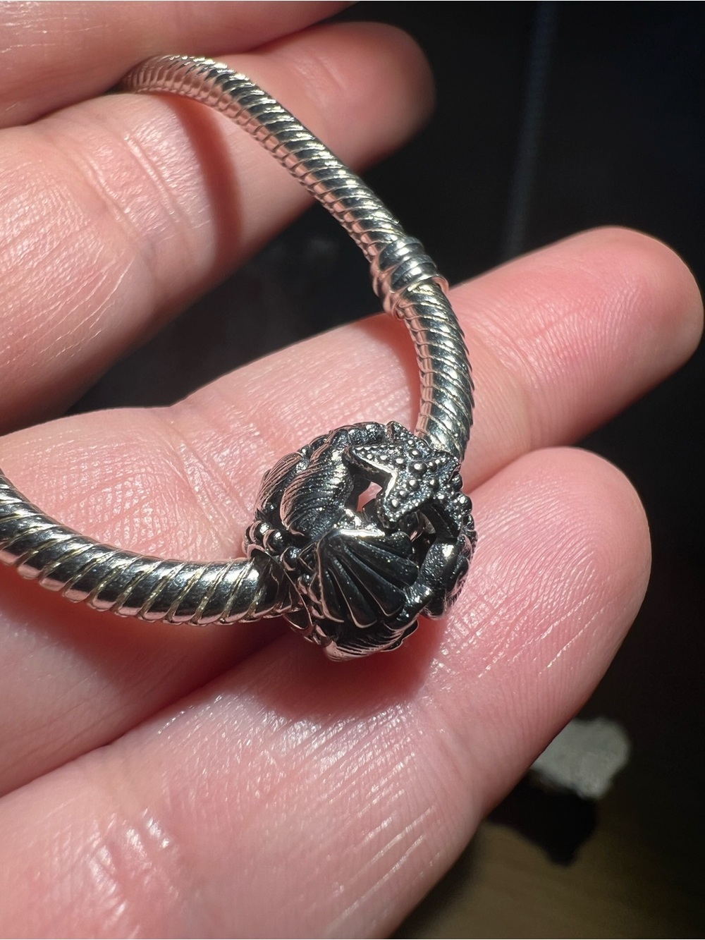 Openwork Starfish & Shells Charm - Picture 7 of 12